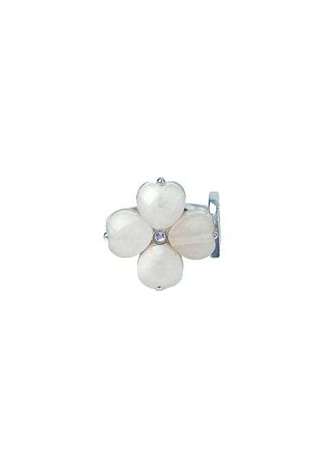 christian dior flower ring|authentic christian dior jewelry.